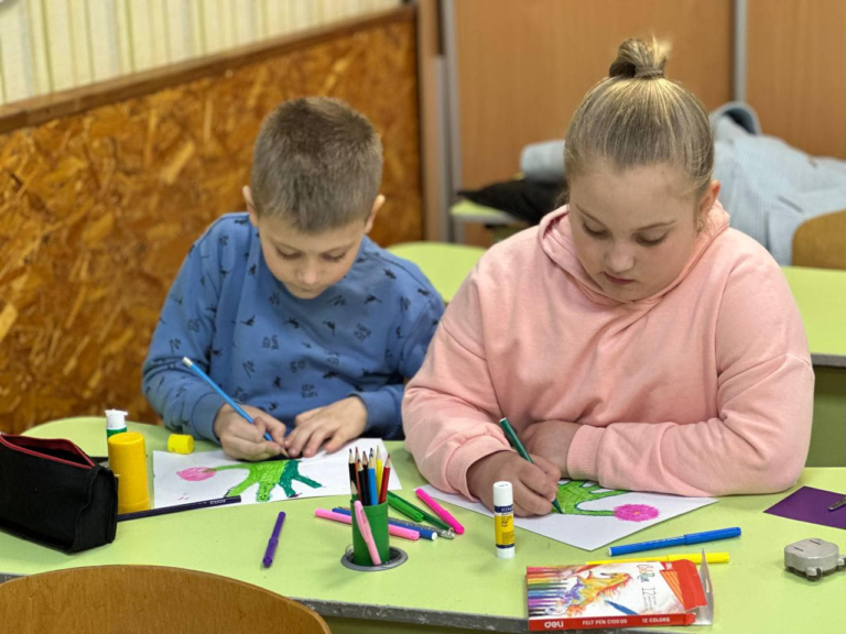 Заняття за програмою «Heart»у межах діяльності Простору «Вулик»